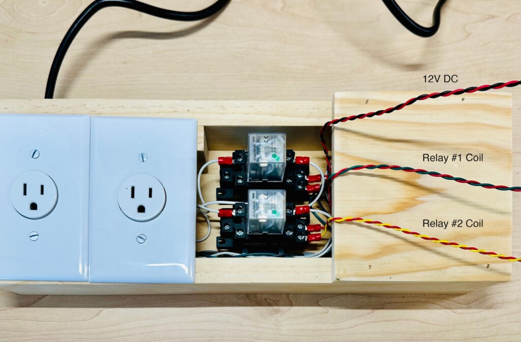 Relay and 12V Power Wiring