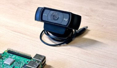 USB Webcam (Logitech C920 HD) with Raspberry Pi