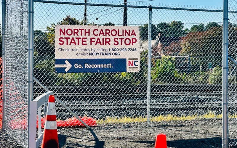 North Carolina State Fair Amtrak Station Stop