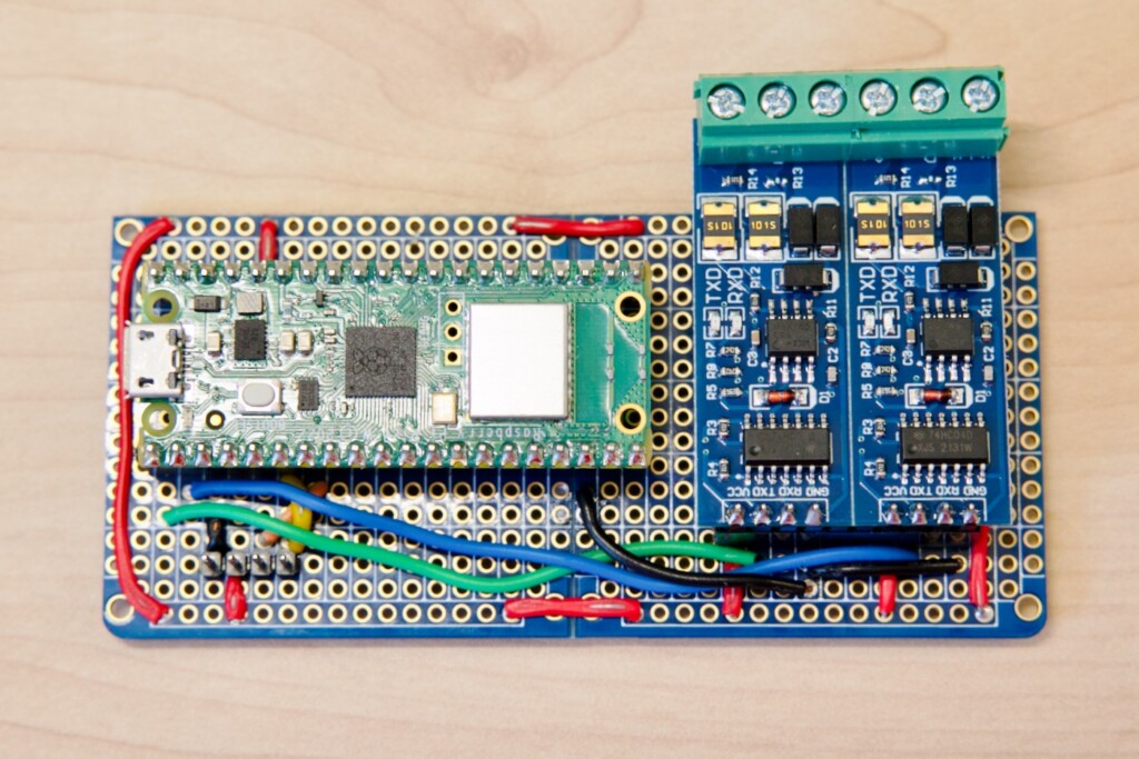 PCB finished and assembled