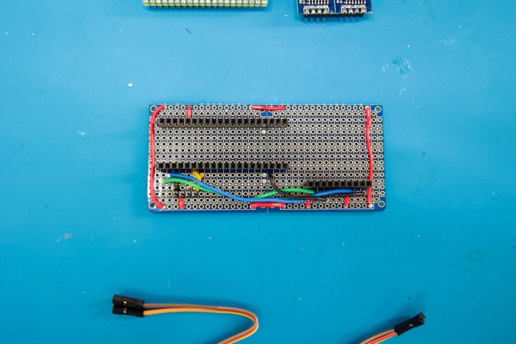 PCB - Done adding all wires & headers