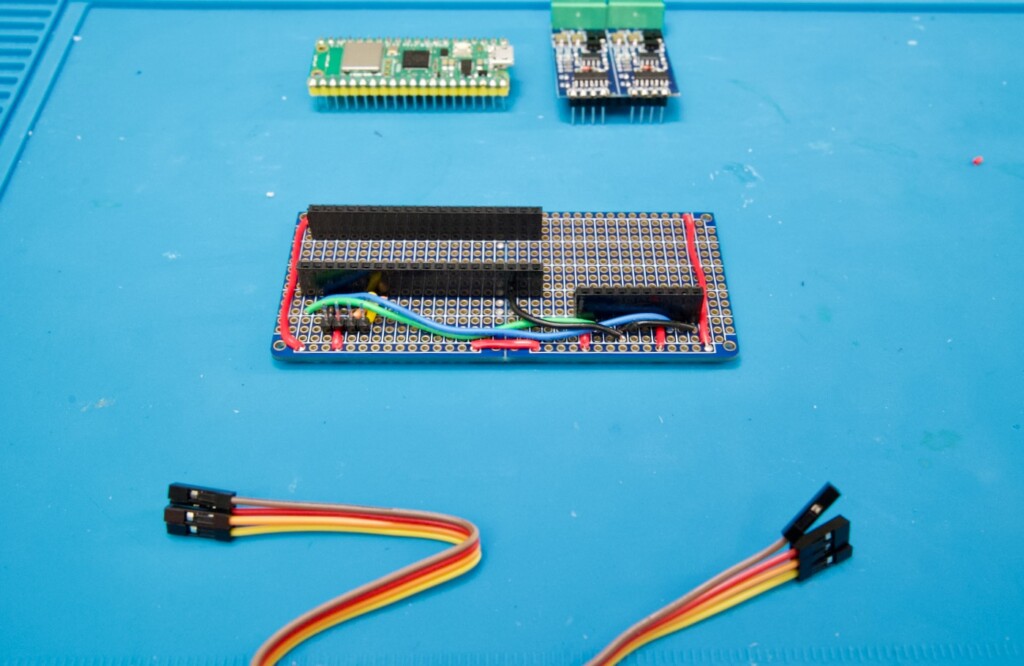 PCB - Done adding all wires & headers